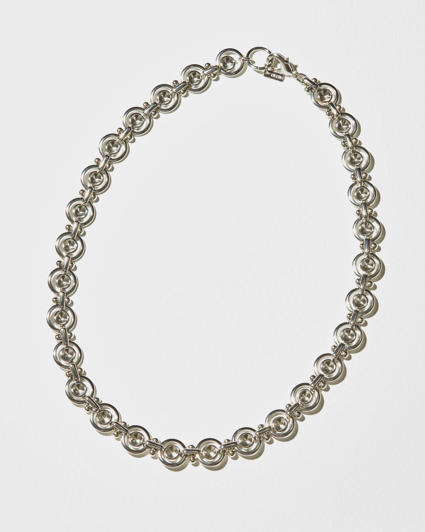 【SAMPLE】Circle Chain Necklace _ Silver