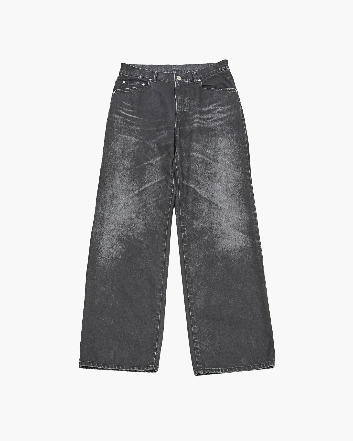 Flocky Straight Denim