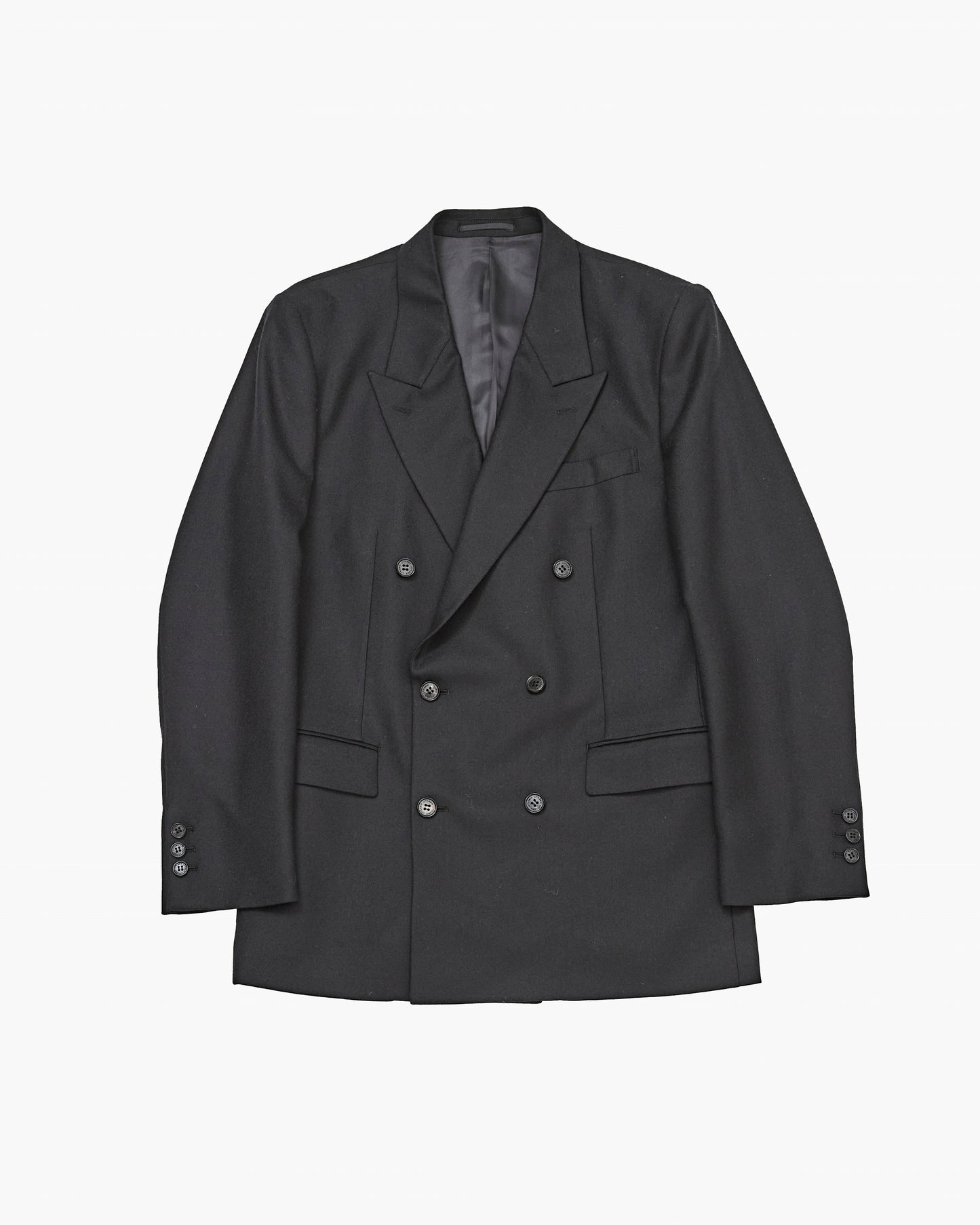 【SAMPLE】 Wool 6B Jacket _ BLACK