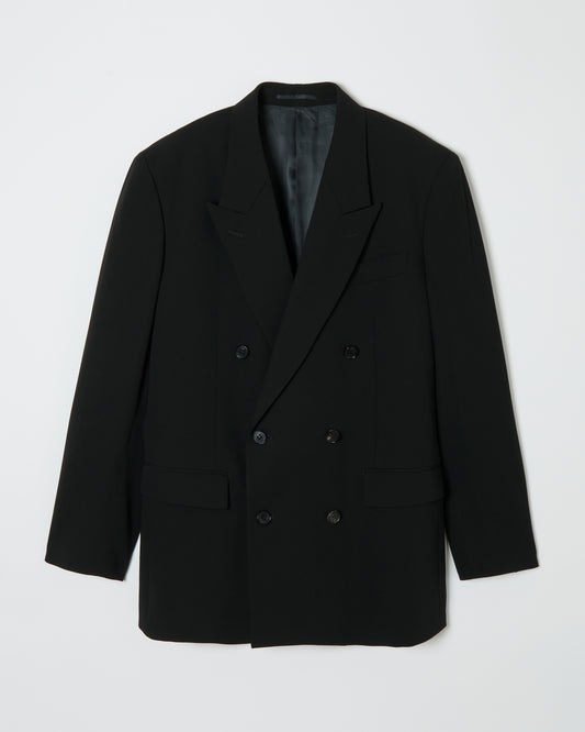 【予約注文】Cotton Wool Soft Double-Breasted Jacket