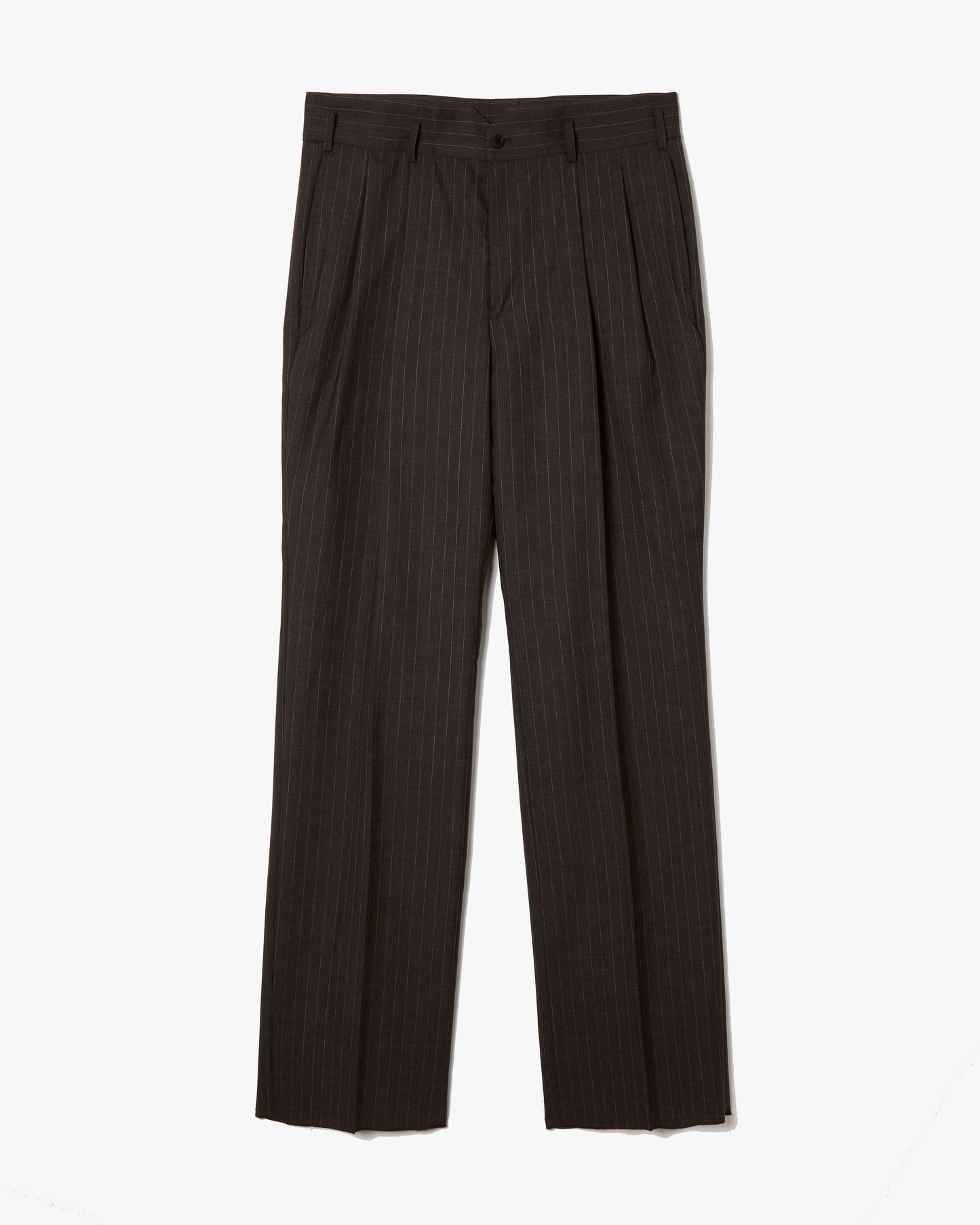 【SAMPLE】Tropical Wide Trousers _ BROWN