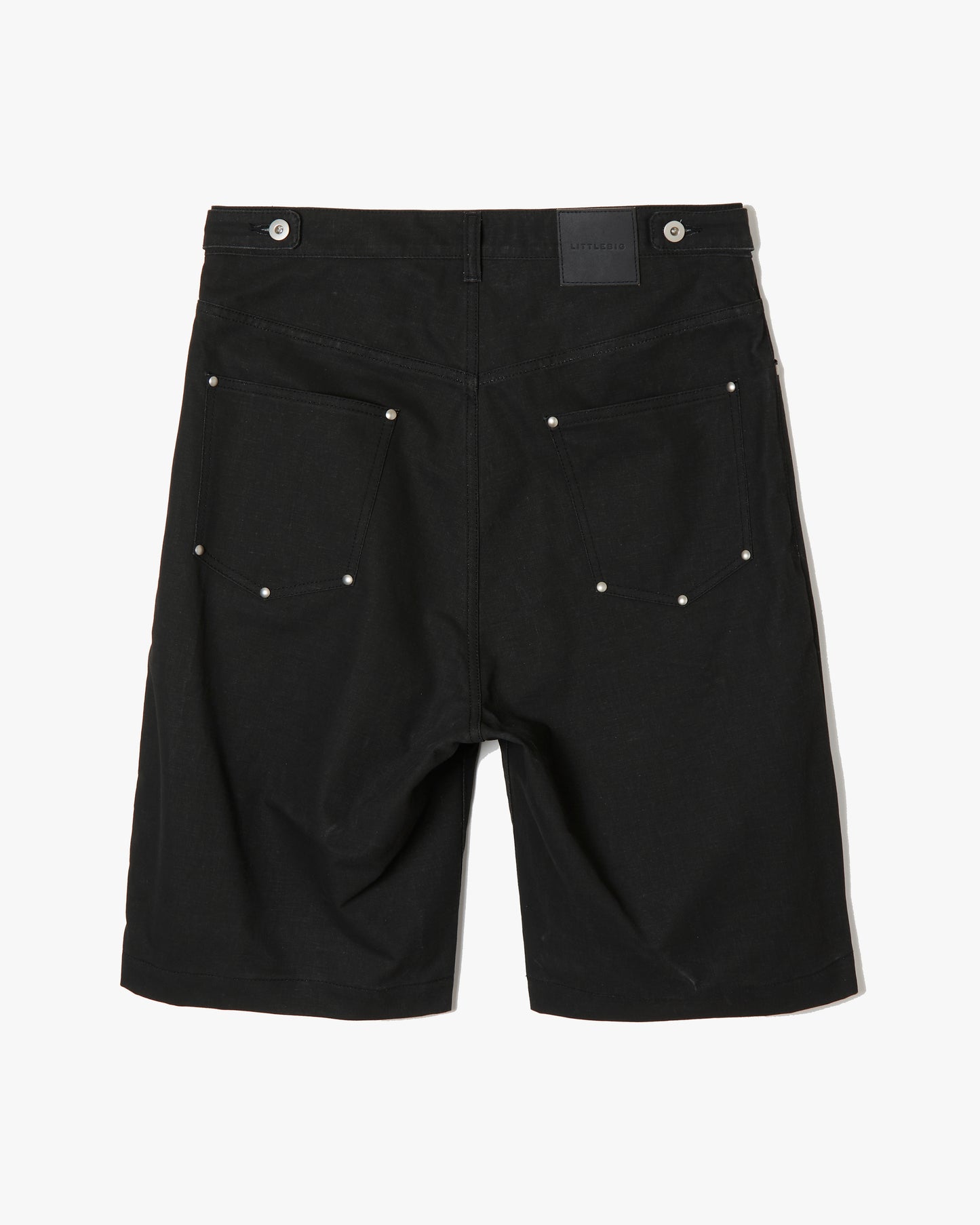 Coating Short Pants _ BLACK