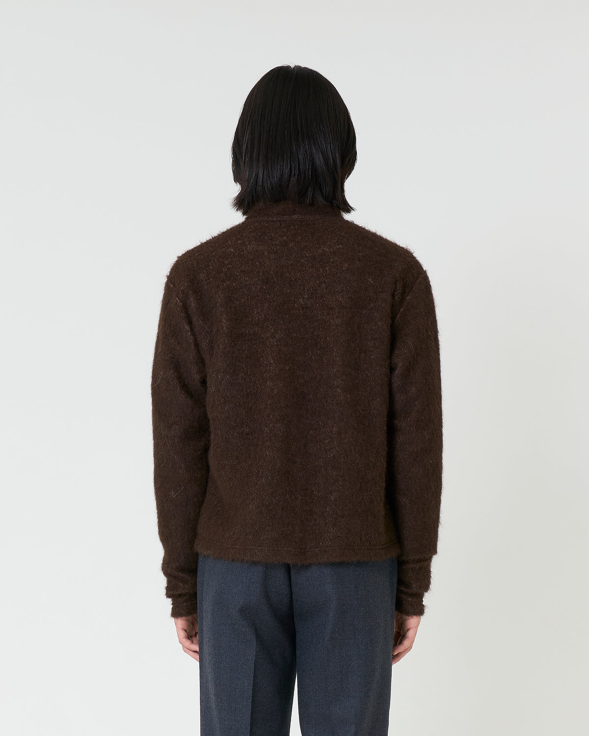 Zip-up _ BROWN