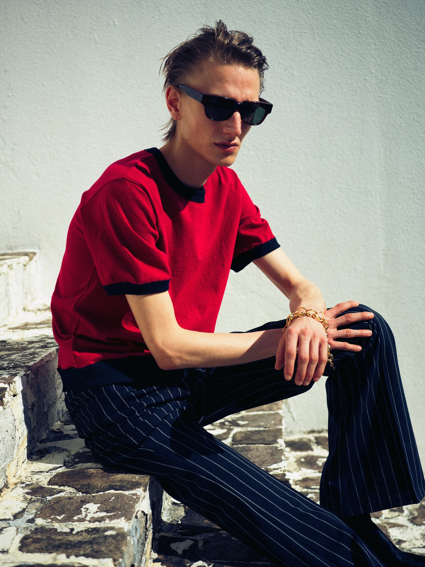 【SAMPLE】 Cropped TS _ RED