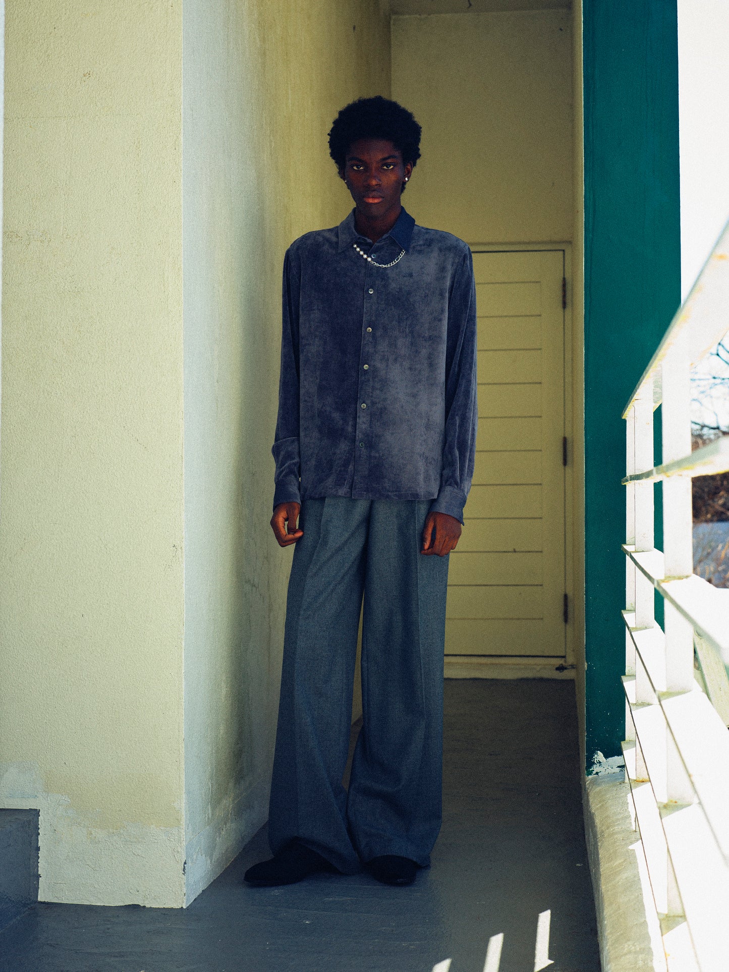 【SAMPLE】 Velour SH _ GREY