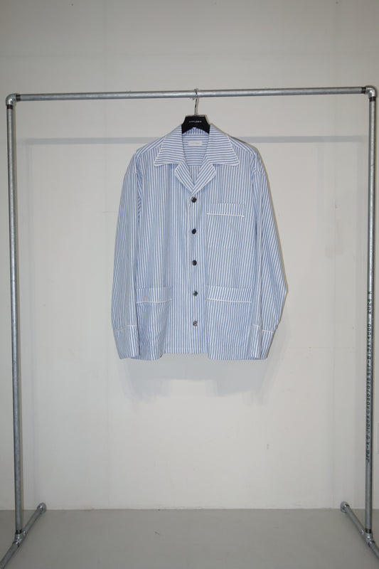 【SAMPLE】Prisoner Pajama Shirts _ WHITE/BLUE