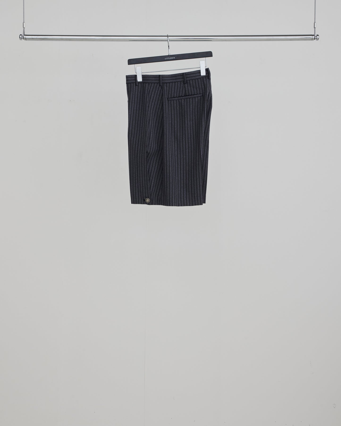 【SAMPLE】Stripe Short Trousers _ BLACK