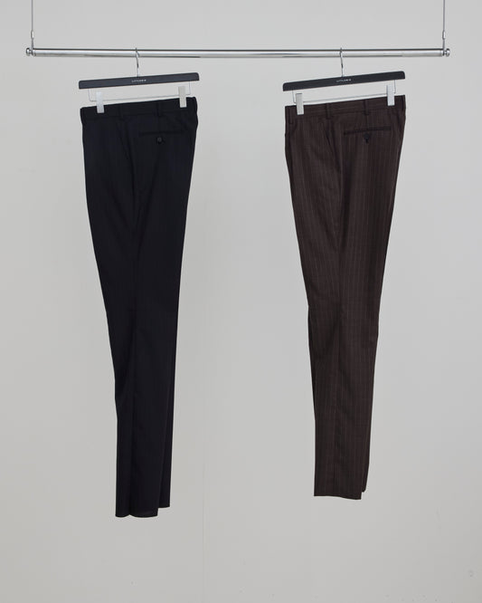 【SAMPLE】Chalk Stripe Flare Trousers