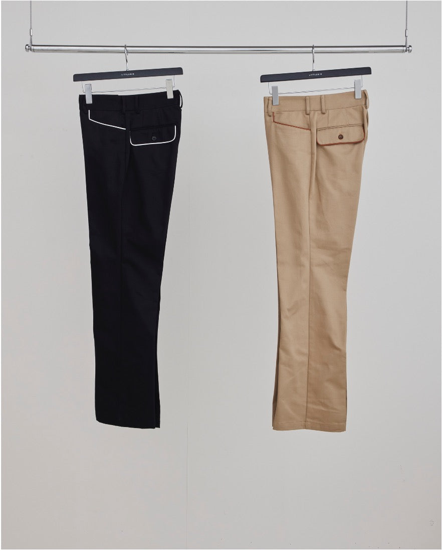 【SAMPLE】Piping Satin Pants