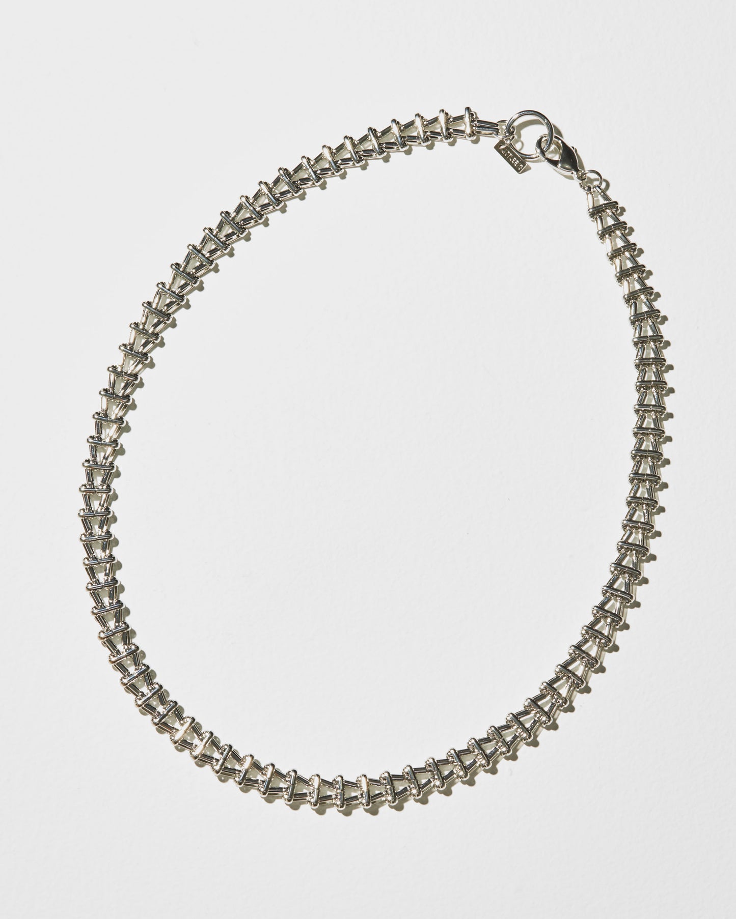 【SAMPLE】Triangle Chain Necklace _ SILVER