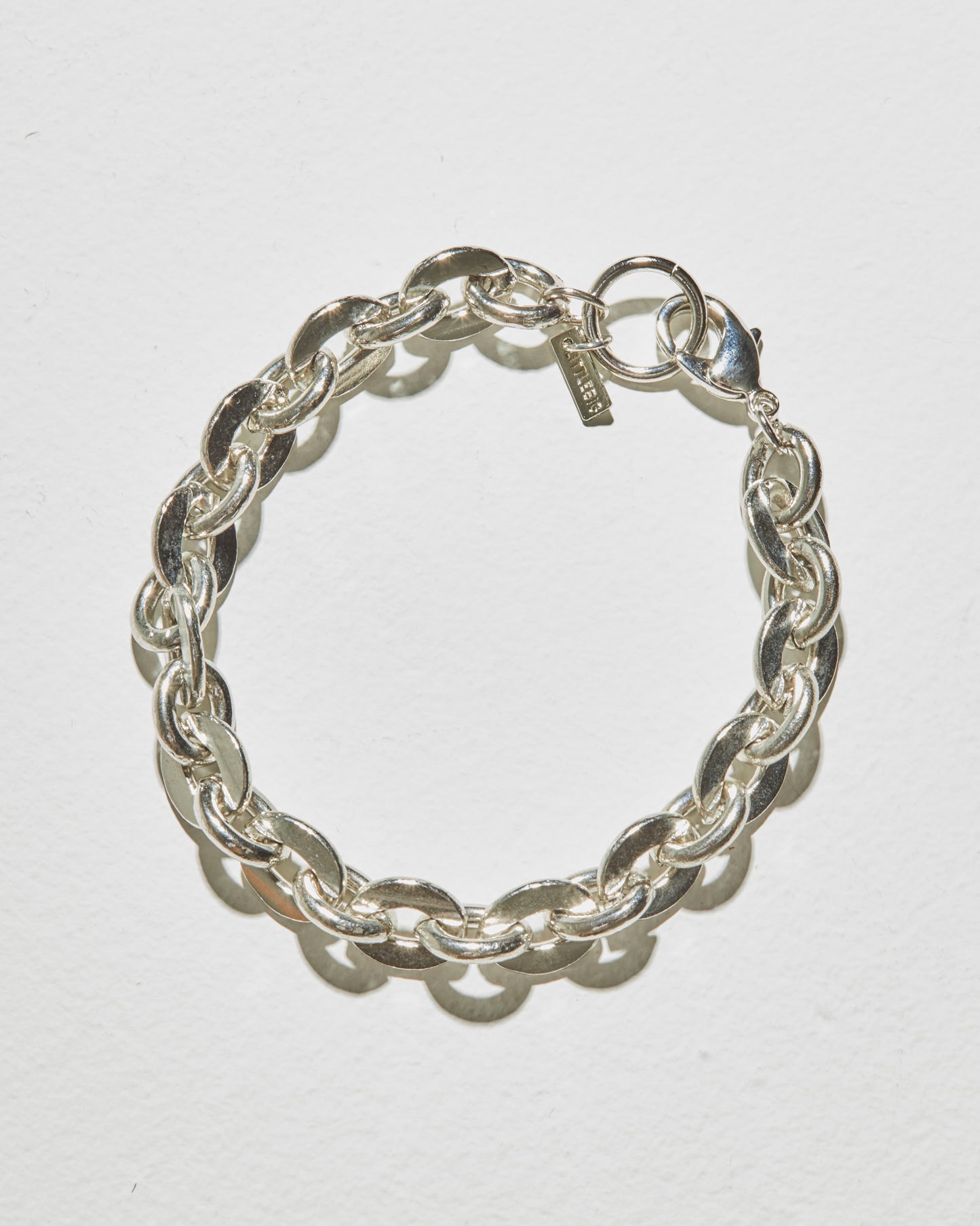 【SAMPLE】Iron Chain Bracelet _ Silver