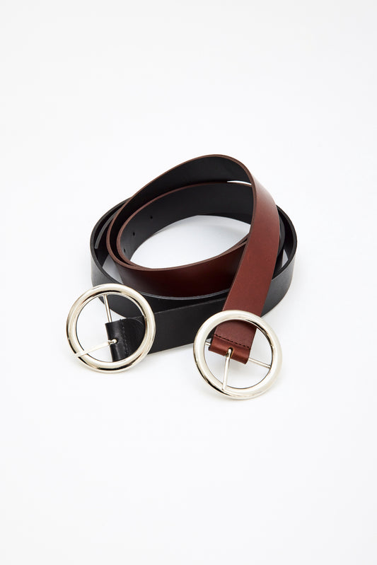 【SAMPLE】　Circle Leather Belt