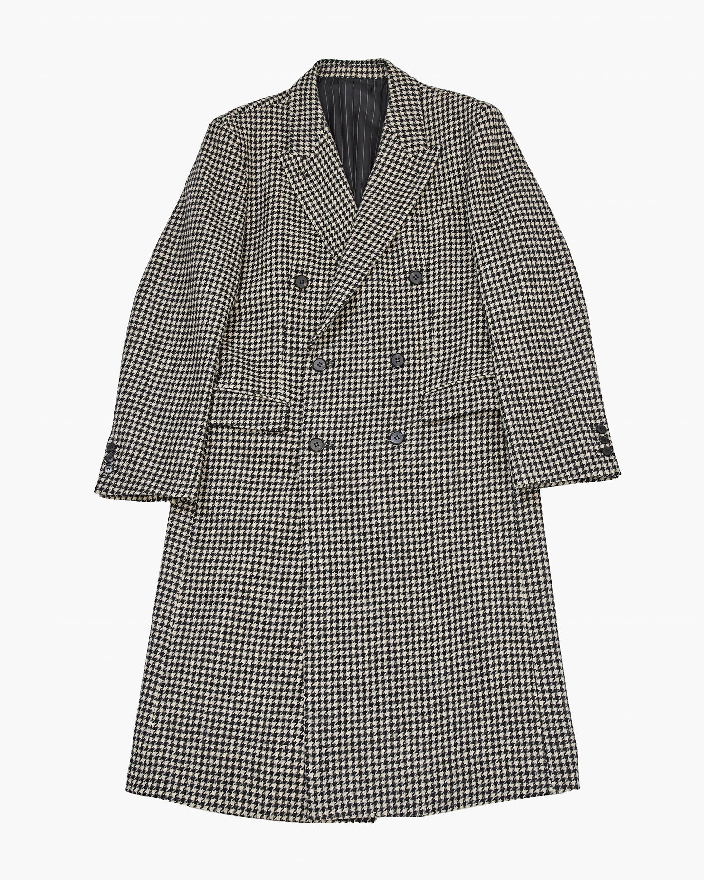 【SAMPLE】 Houndstooth Chesterfield Coat