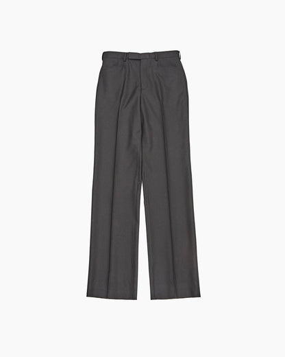Wool Straight Trousers