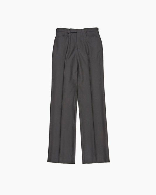 Wool Straight Trousers
