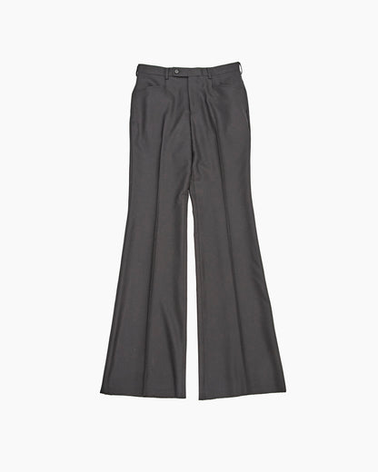 Wool Flare Trousers