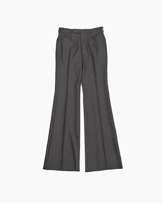 Wool Flare Trousers