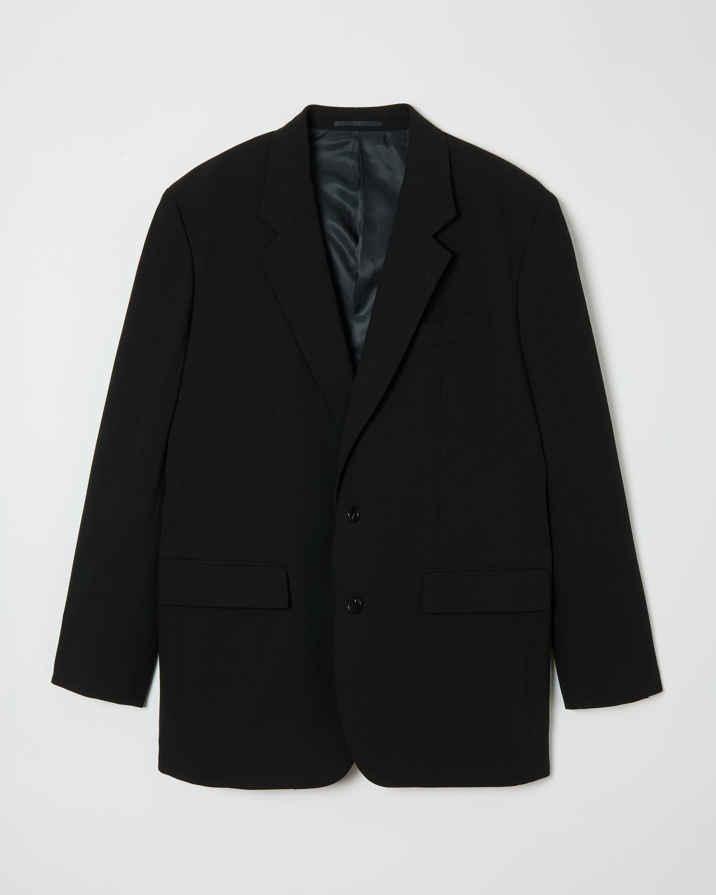Cotton Wool Soft Single-Breasted Jacket