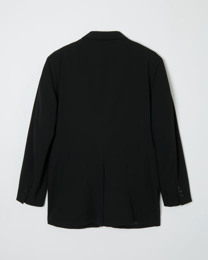 Cotton Wool Soft Single-Breasted Jacket