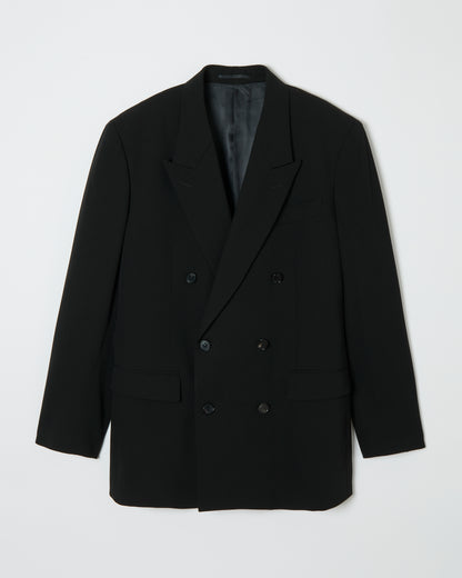 【予約注文】Cotton Wool Soft Double-Breasted Jacket