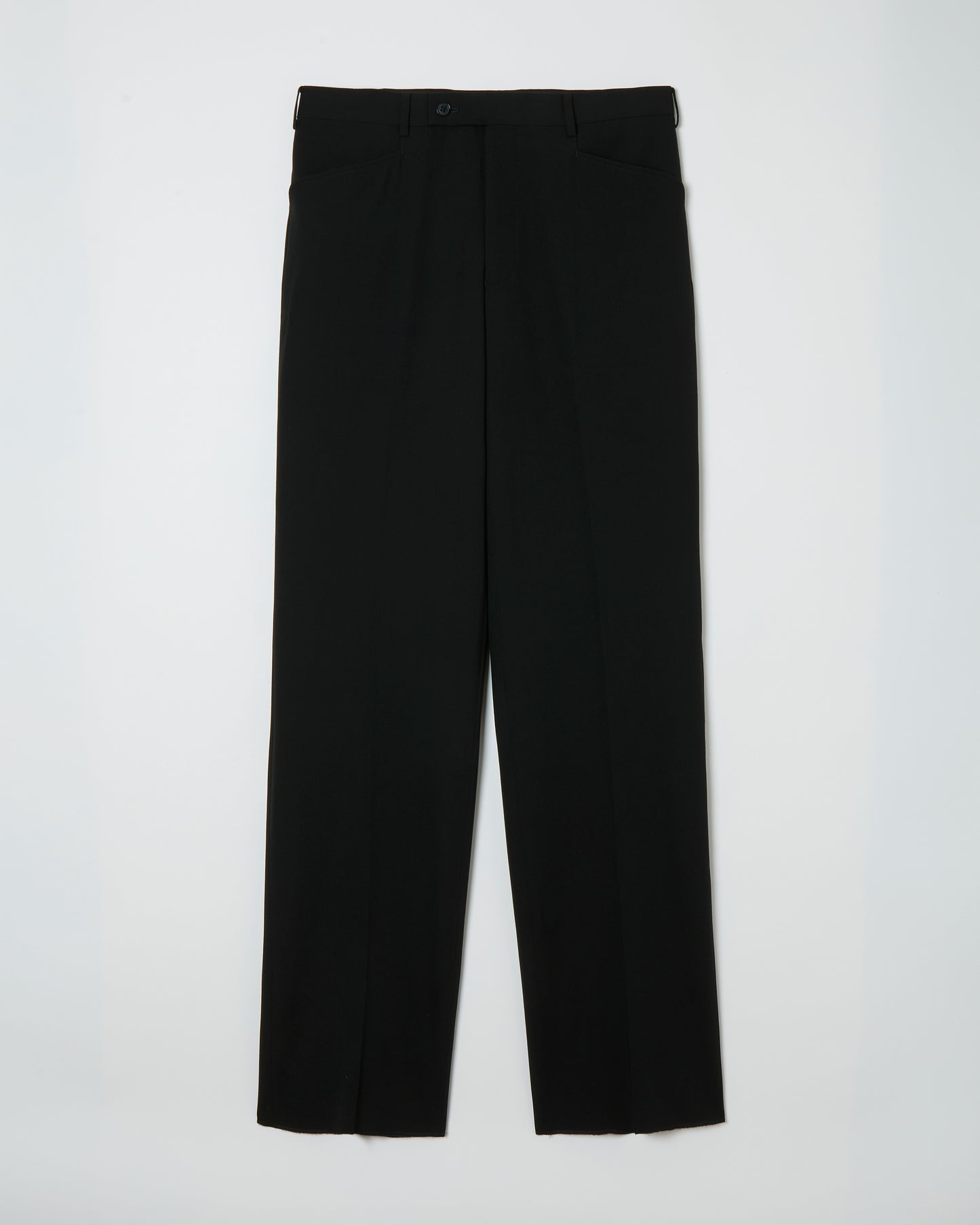 Cotton Wool Soft Straight Trousers
