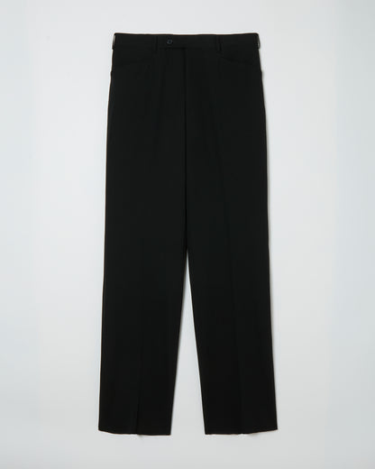 Cotton Wool Soft Straight Trousers