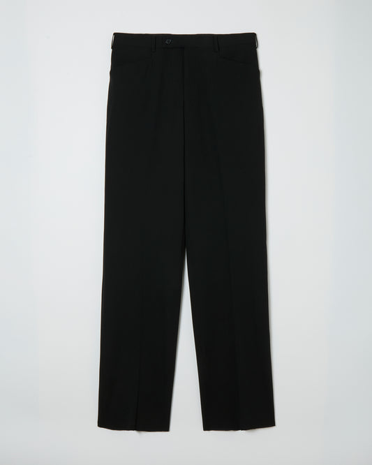 Cotton Wool Soft Straight Trousers