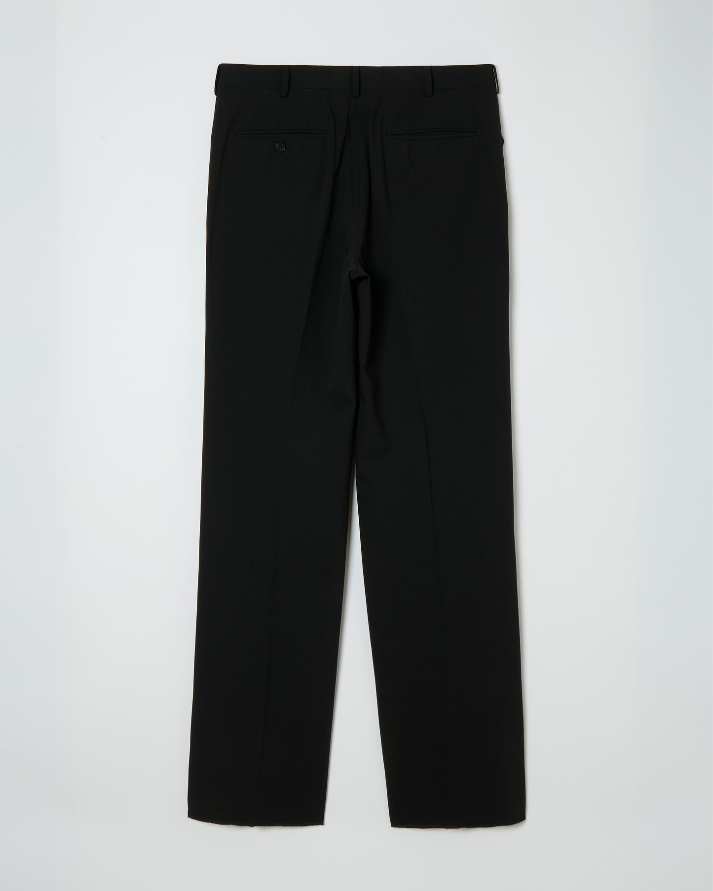 Cotton Wool Soft Straight Trousers