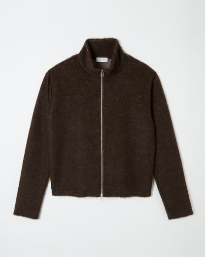 Zip-up _ BROWN