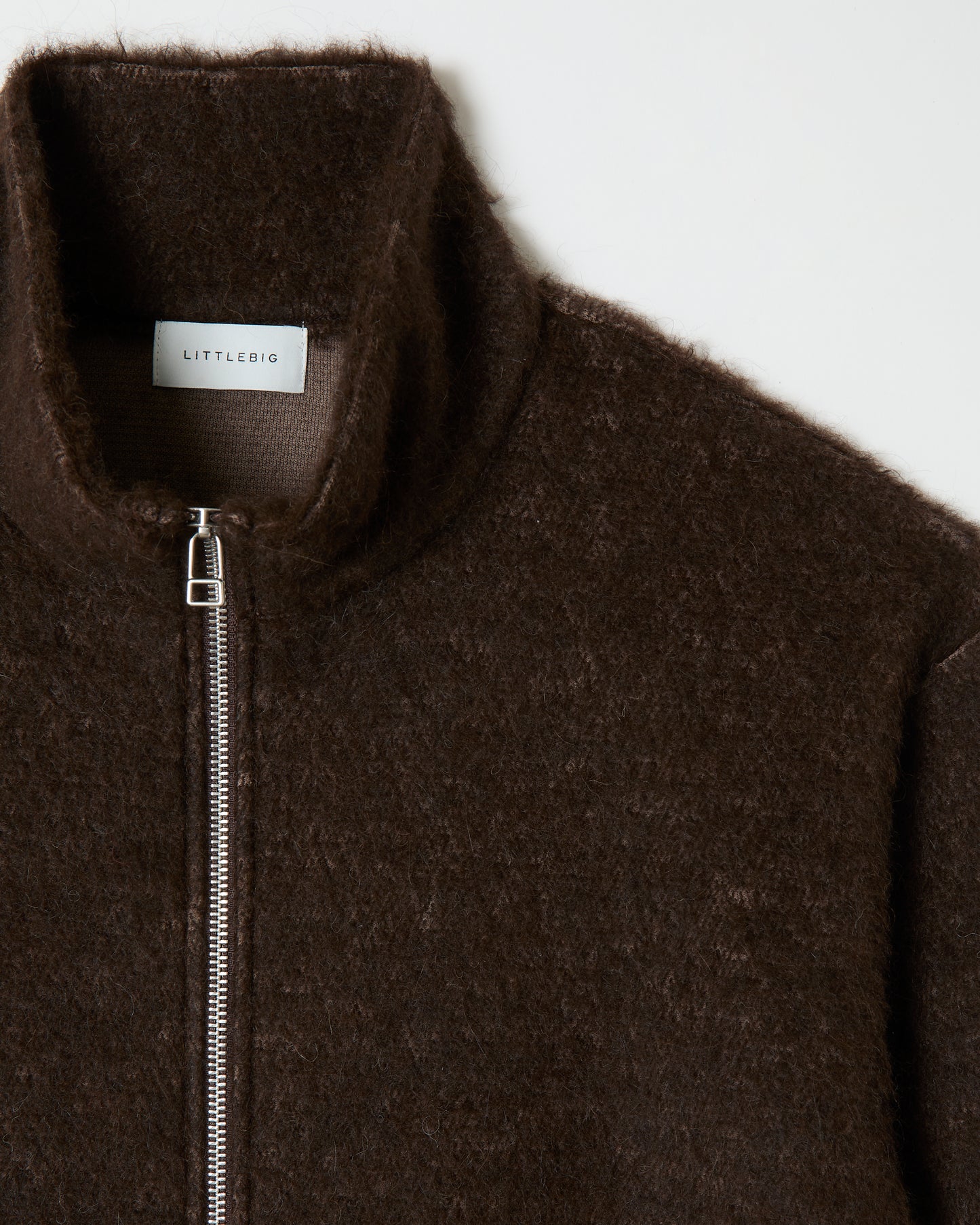 Zip-up _ BROWN