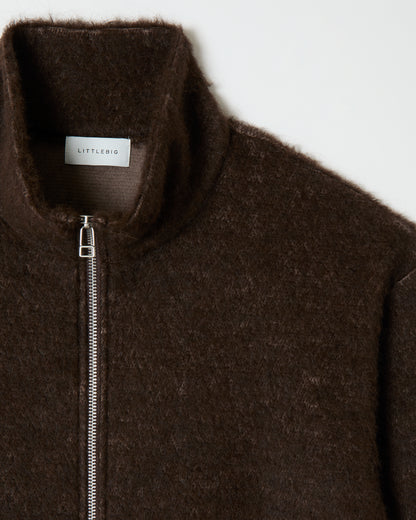 Zip-up _ BROWN