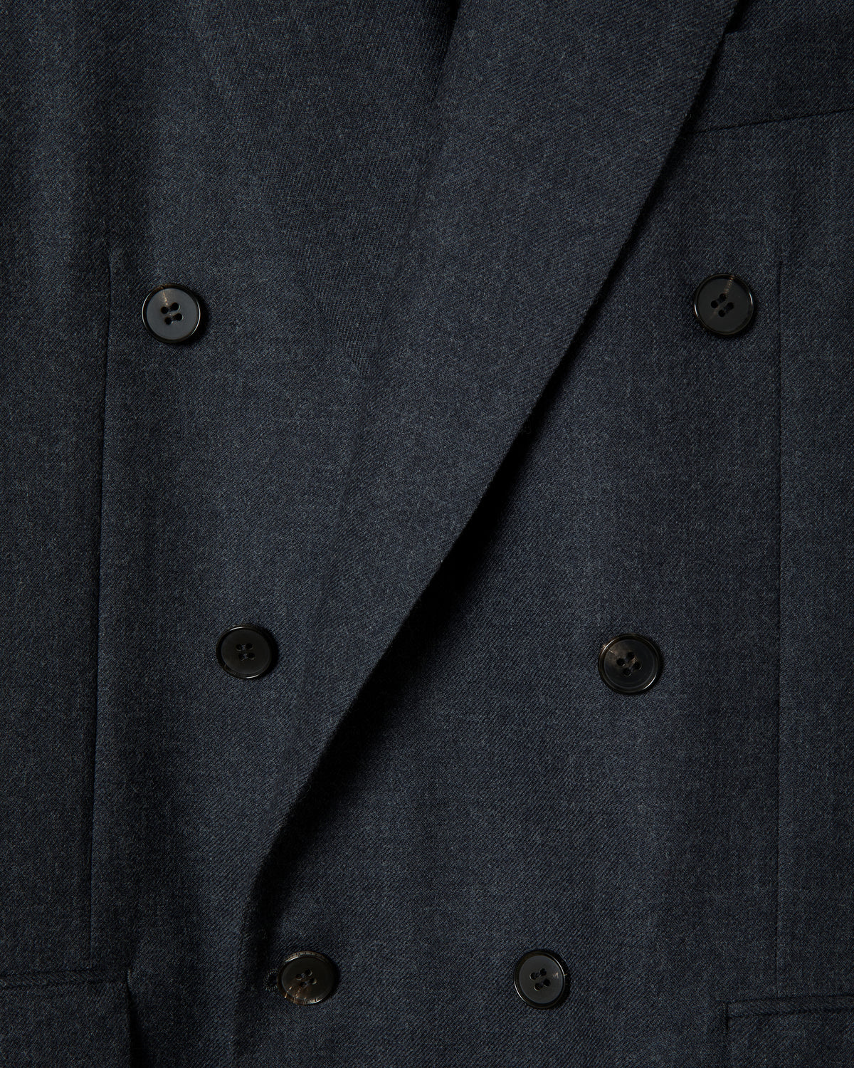 Wool Double Breasted Jacket _ GREY