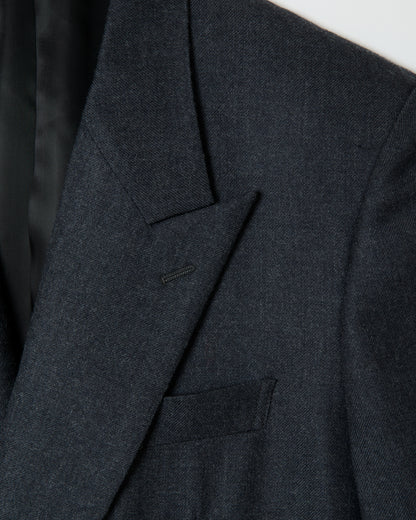 Wool Double Breasted Jacket _ GREY