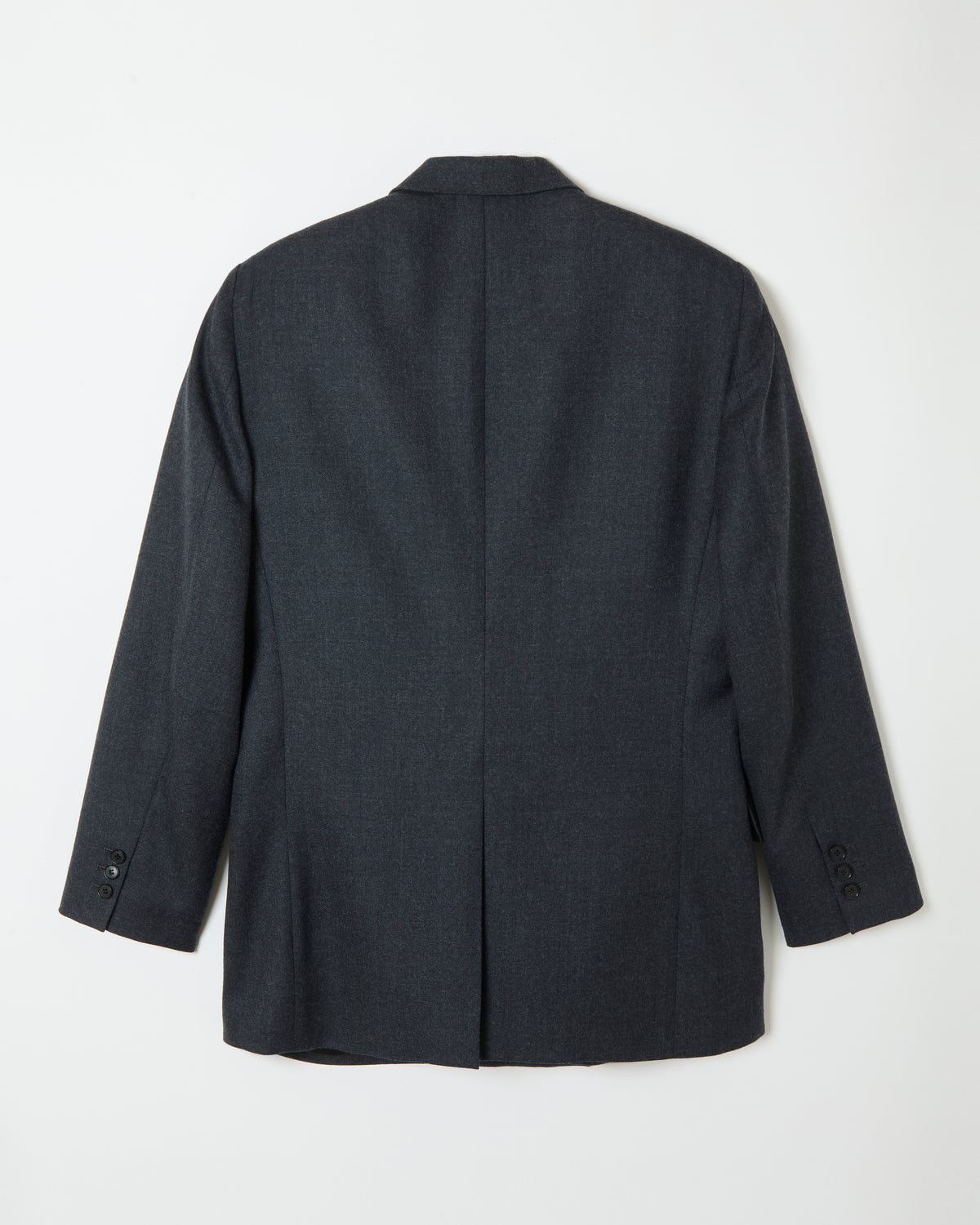 Wool Double Breasted Jacket _ GREY
