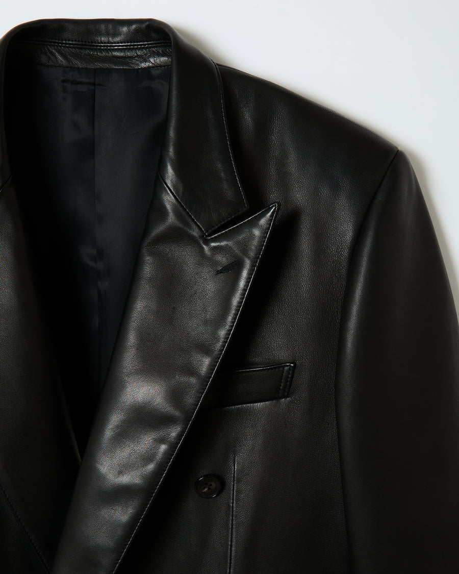 Leather Jacket _ BLACK