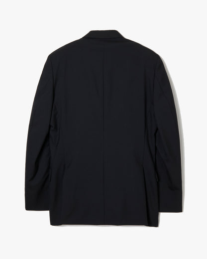 【SAMPLE】Wool Double Breasted Jacket _ BLACK