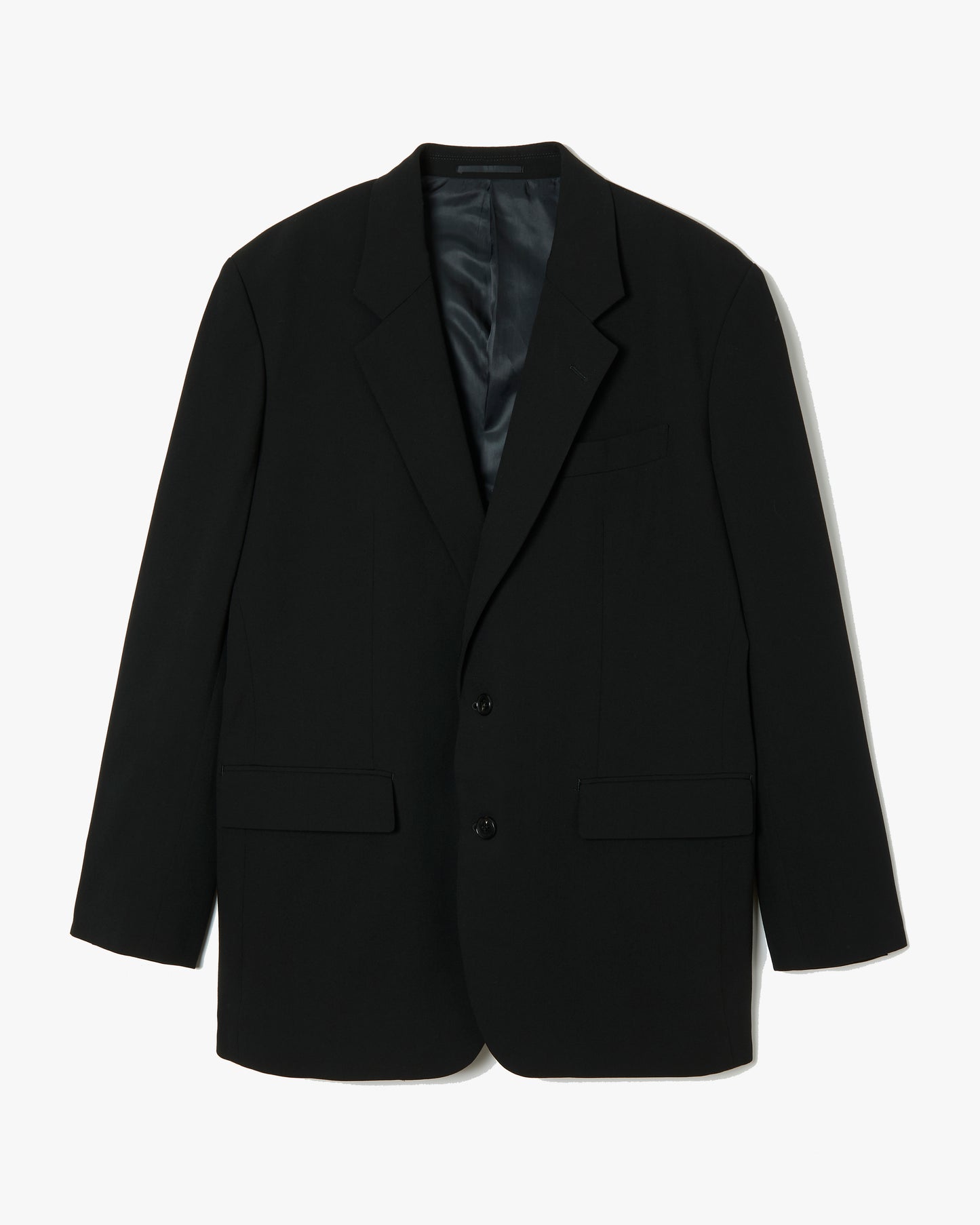 Cotton Wool Soft Single-Breasted Jacket