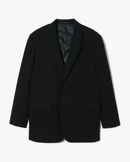 Cotton Wool Soft Single-Breasted Jacket