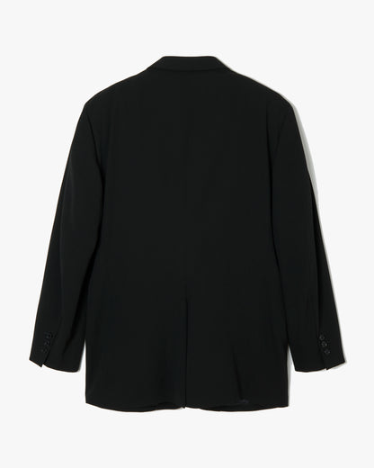 Cotton Wool Soft Single-Breasted Jacket