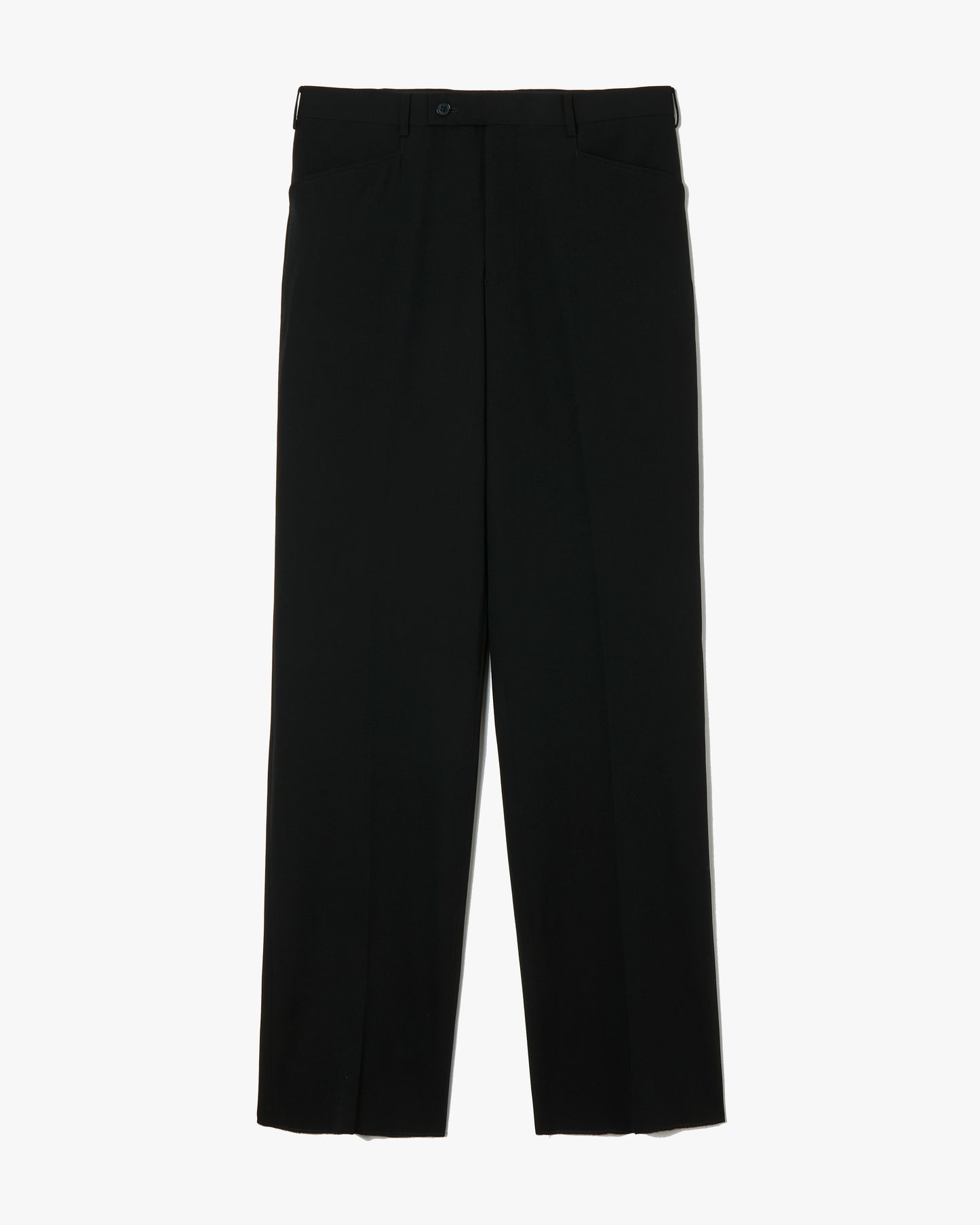 Cotton Wool Soft Straight Trousers