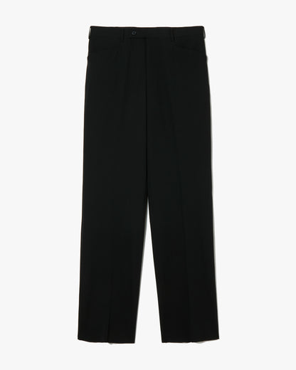 Cotton Wool Soft Straight Trousers