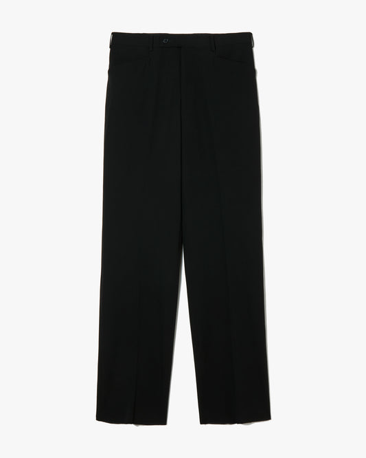 Cotton Wool Soft Straight Trousers