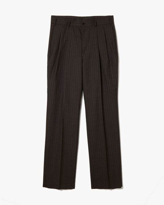 【SAMPLE】Tropical Straight Trousers _ BROWN