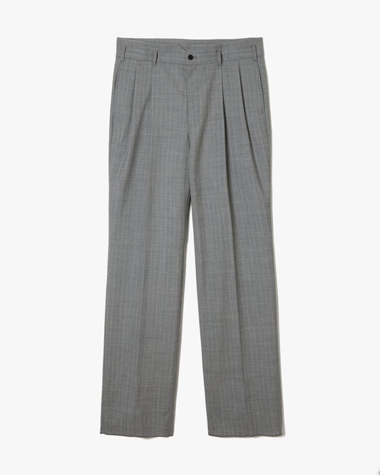 【SAMPLE】Tropical Wide Trousers _ GREY