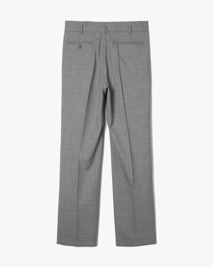 【SAMPLE】Tropical Straight Trousers _ GREY