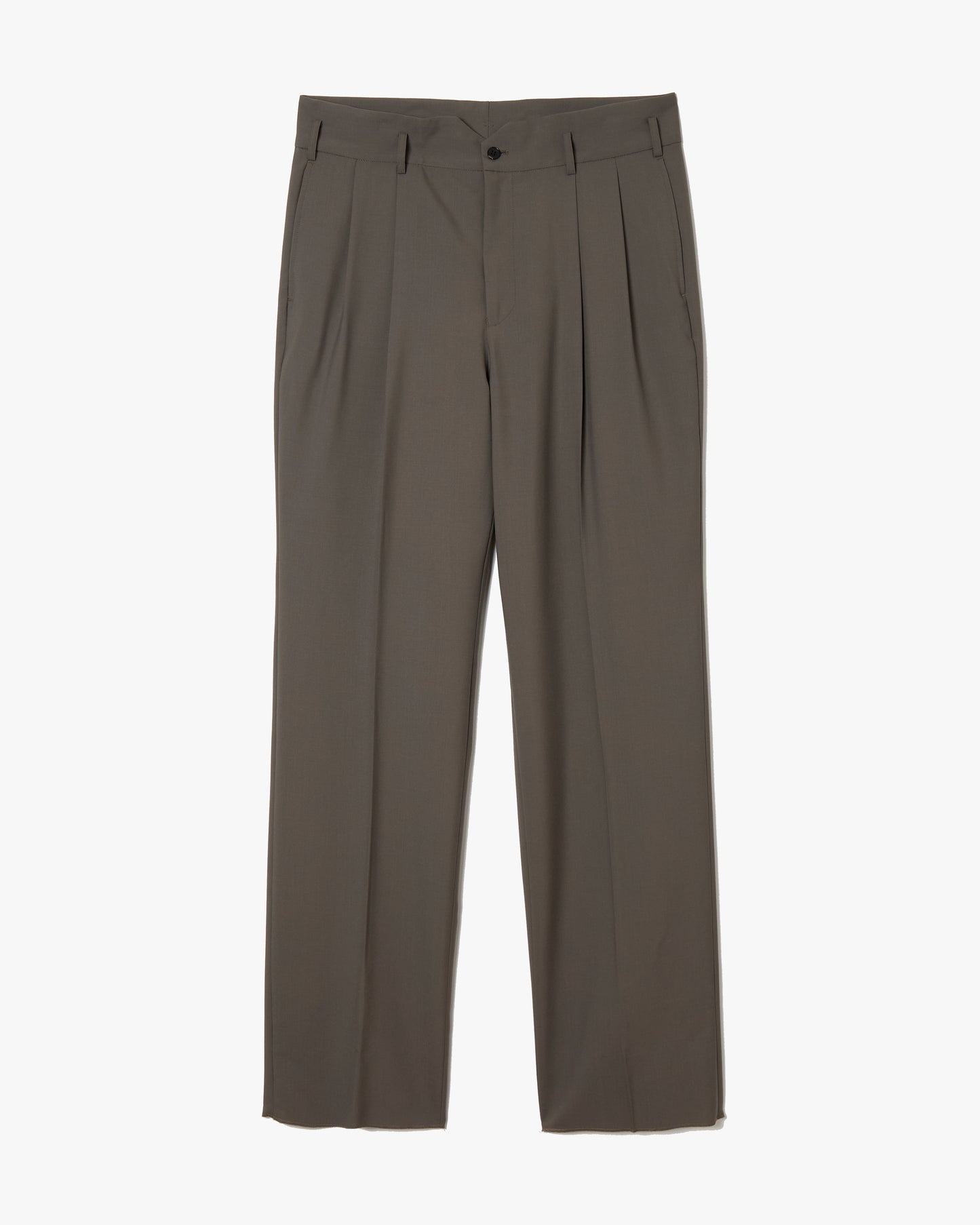 【SAMPLE】Wool Wide Trousers _ GREY