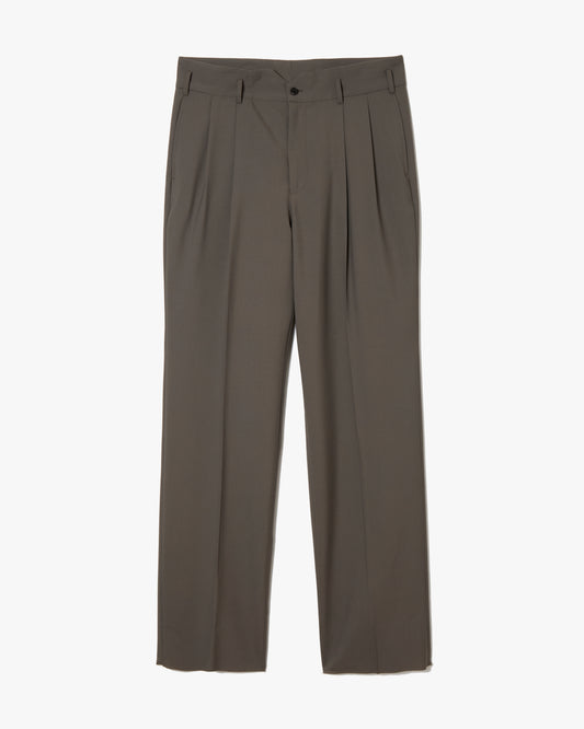 【SAMPLE】Wool Wide Trousers _ GREY