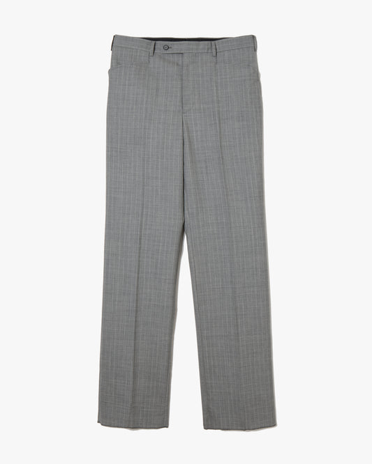 【SAMPLE】Tropical Straight Trousers _ GREY