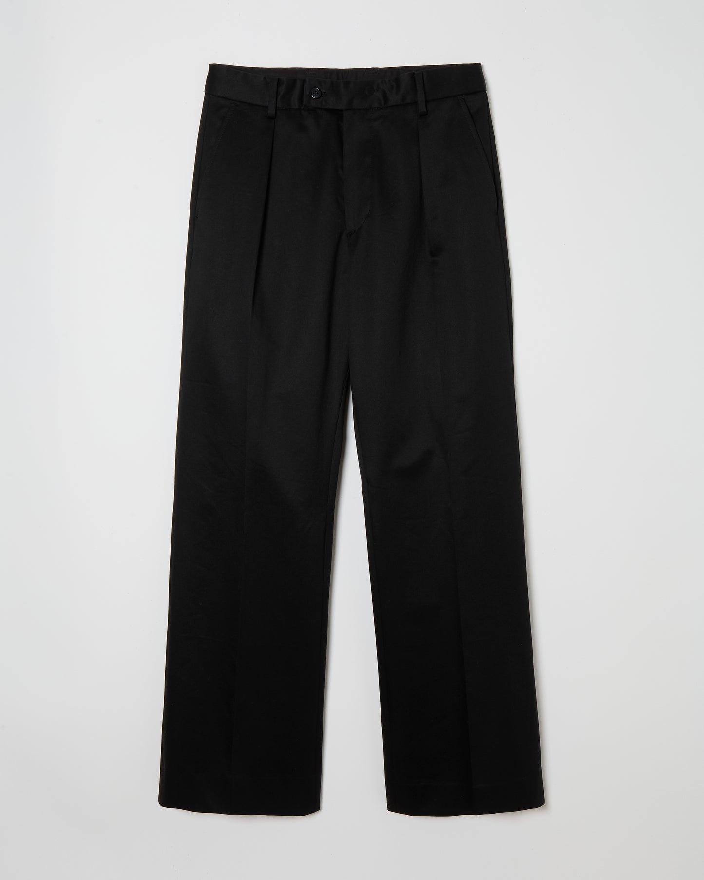 In-tucked Chino Trousers _ BLACK