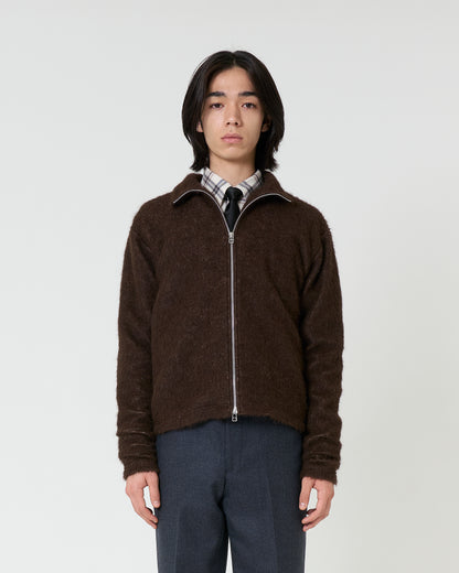 Zip-up _ BROWN